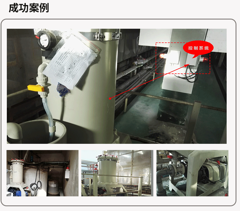 MB過濾機(jī)成功案例